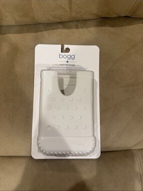 BOGG BAG White Silicone Phone Card Wallet
